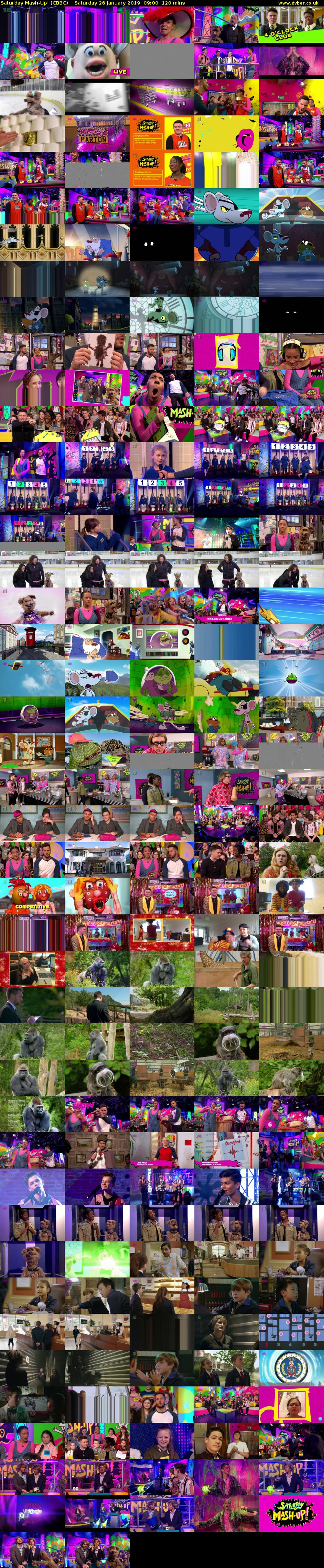 Saturday Mash-Up! (CBBC) Saturday 26 January 2019 09:00 - 11:00