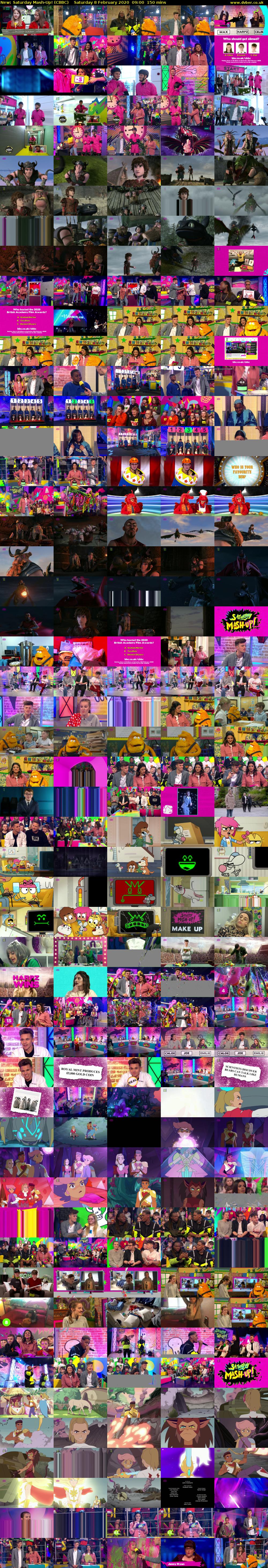 Saturday Mash-Up! (CBBC) Saturday 8 February 2020 09:00 - 11:30