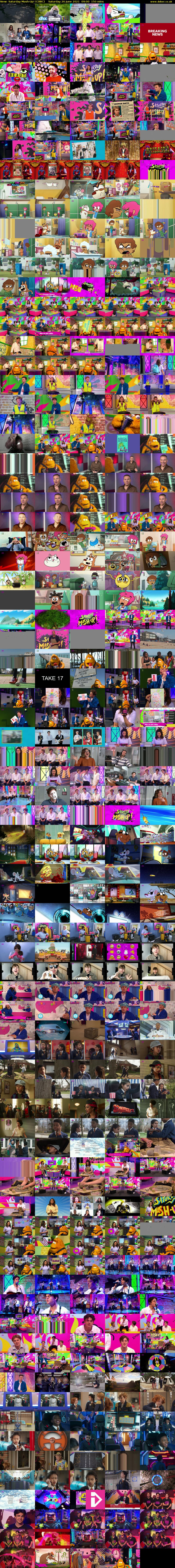 Saturday Mash-Up! (CBBC) Saturday 26 June 2021 09:00 - 11:30