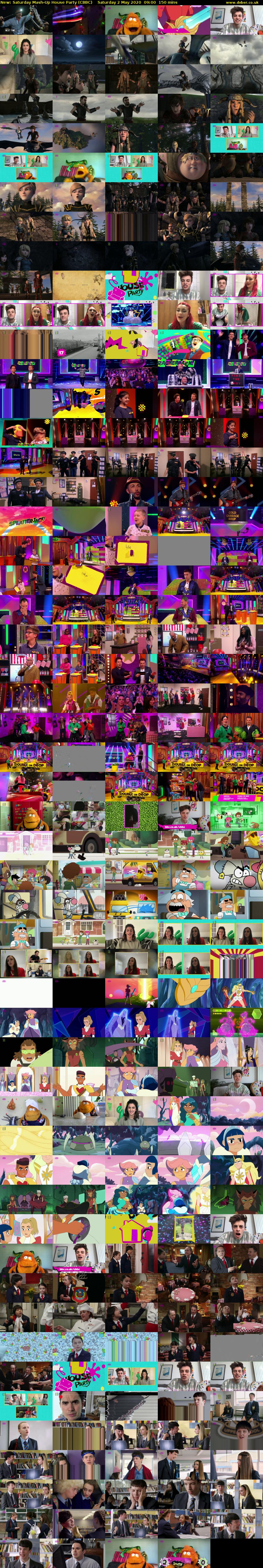 Saturday Mash-Up House Party (CBBC) Saturday 2 May 2020 09:00 - 11:30