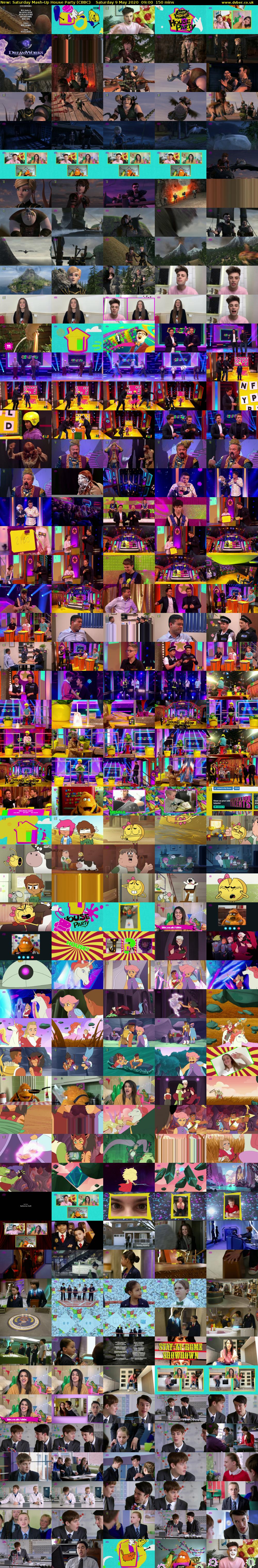 Saturday Mash-Up House Party (CBBC) Saturday 9 May 2020 09:00 - 11:30