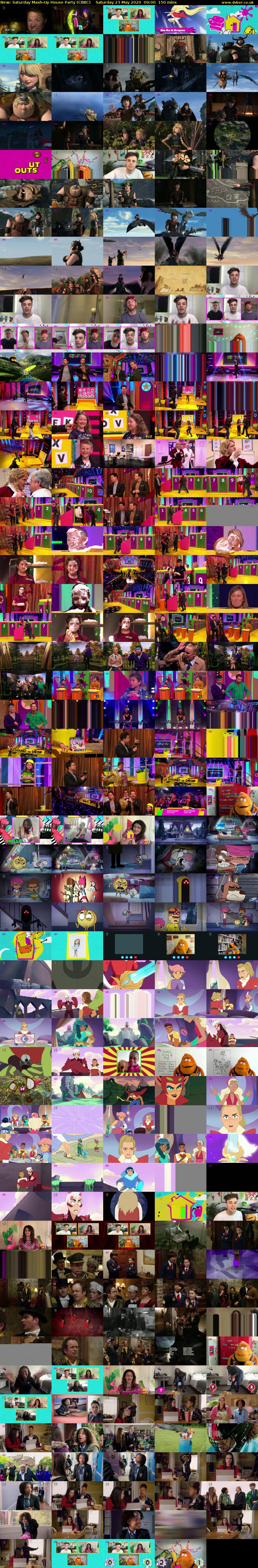 Saturday Mash-Up House Party (CBBC) Saturday 23 May 2020 09:00 - 11:30