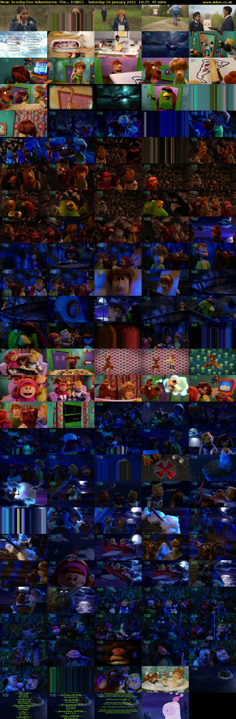 Scooby Doo Adventures: The... (CBBC) Saturday 16 January 2021 10:25 - 11:10