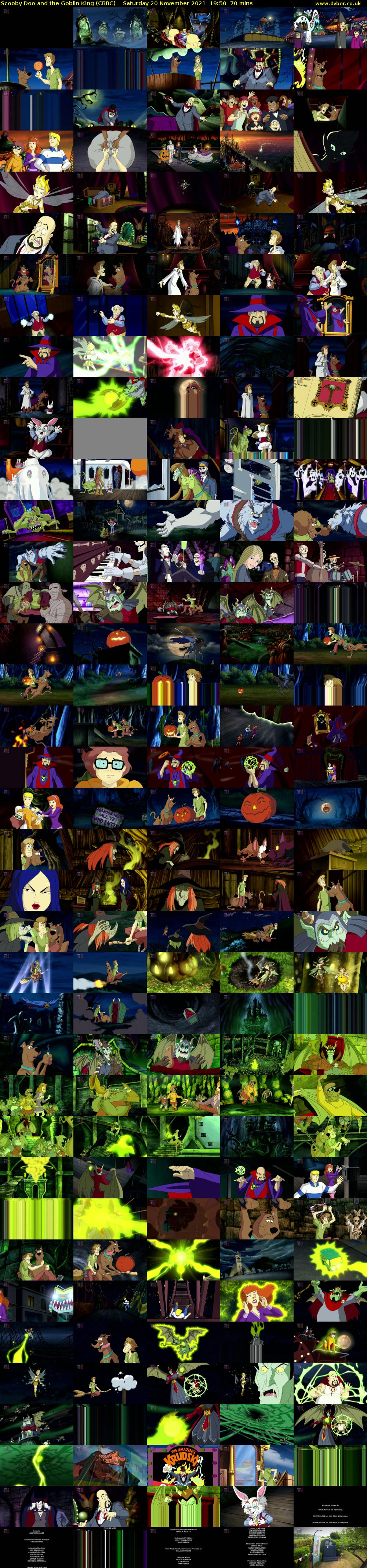 Scooby Doo and the Goblin King (CBBC) Saturday 20 November 2021 19:50 - 21:00