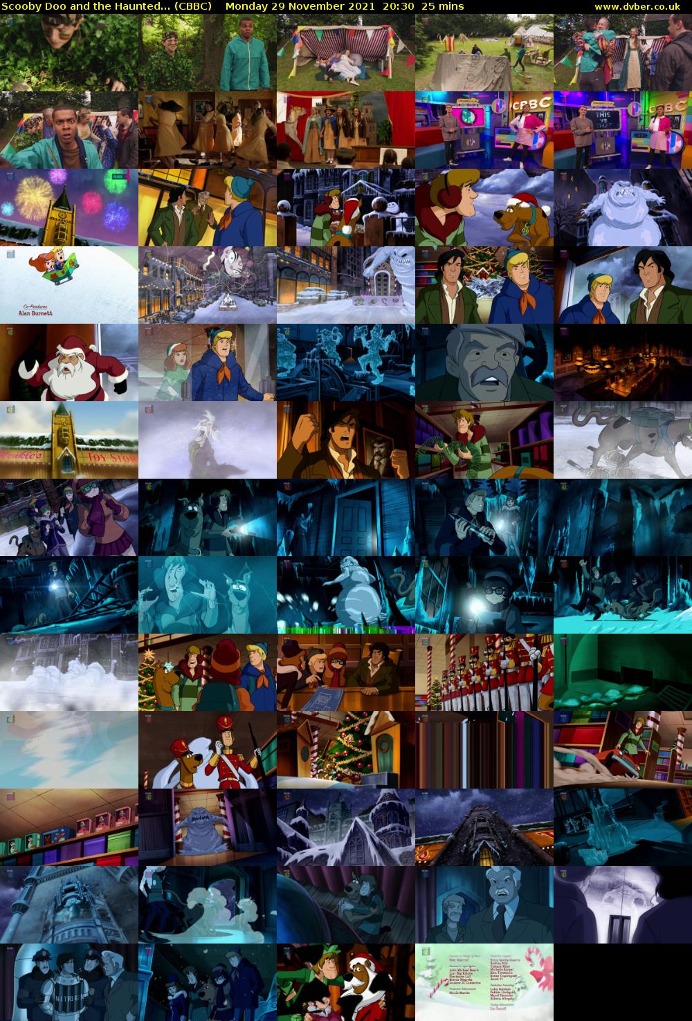 Scooby Doo and the Haunted... (CBBC) Monday 29 November 2021 20:30 - 20:55