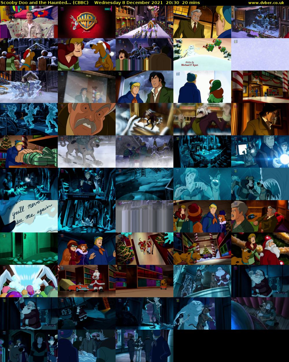 Scooby Doo and the Haunted... (CBBC) Wednesday 8 December 2021 20:30 - 20:50