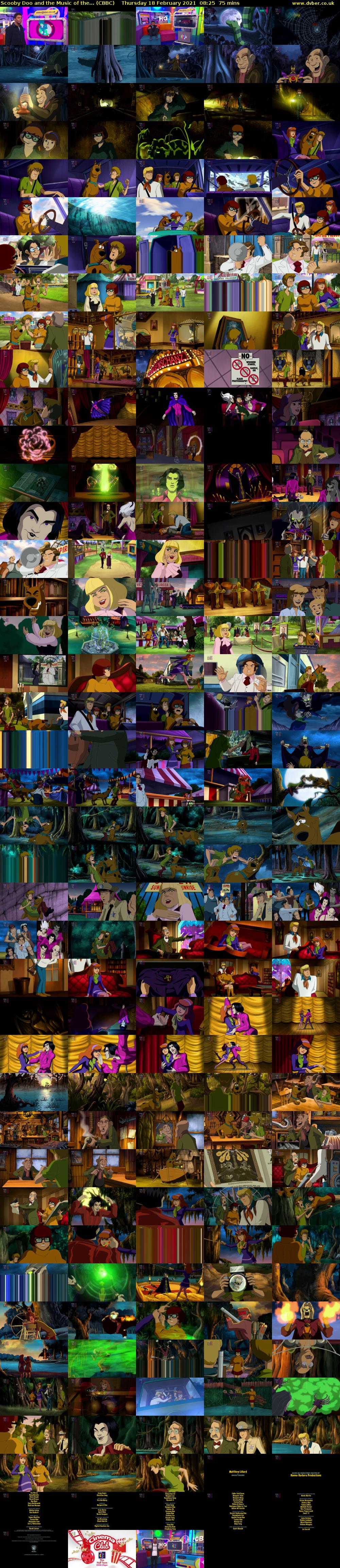 Scooby Doo and the Music of the... (CBBC) Thursday 18 February 2021 08:25 - 09:40