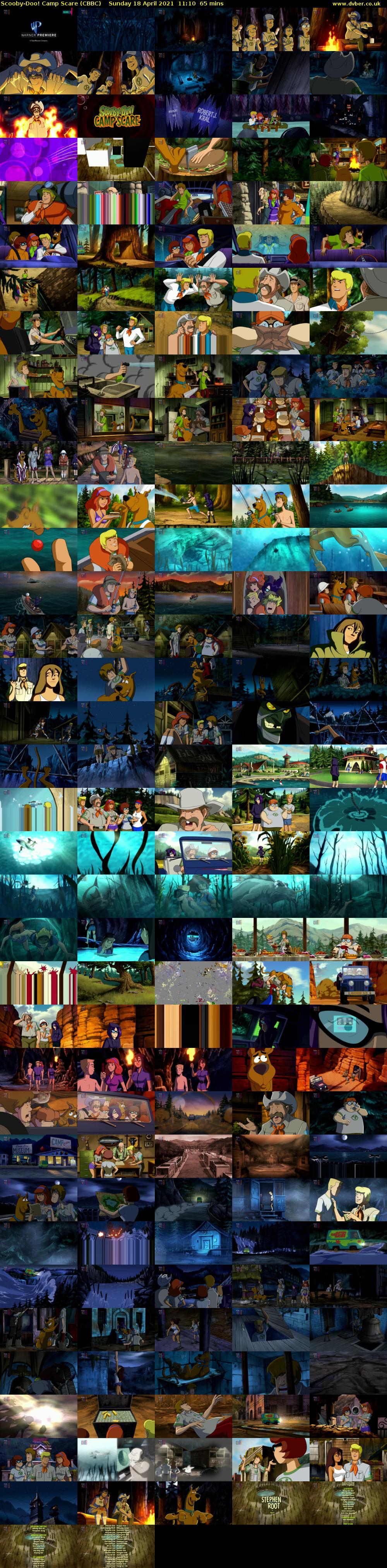 Scooby-Doo! Camp Scare (CBBC) Sunday 18 April 2021 11:10 - 12:15