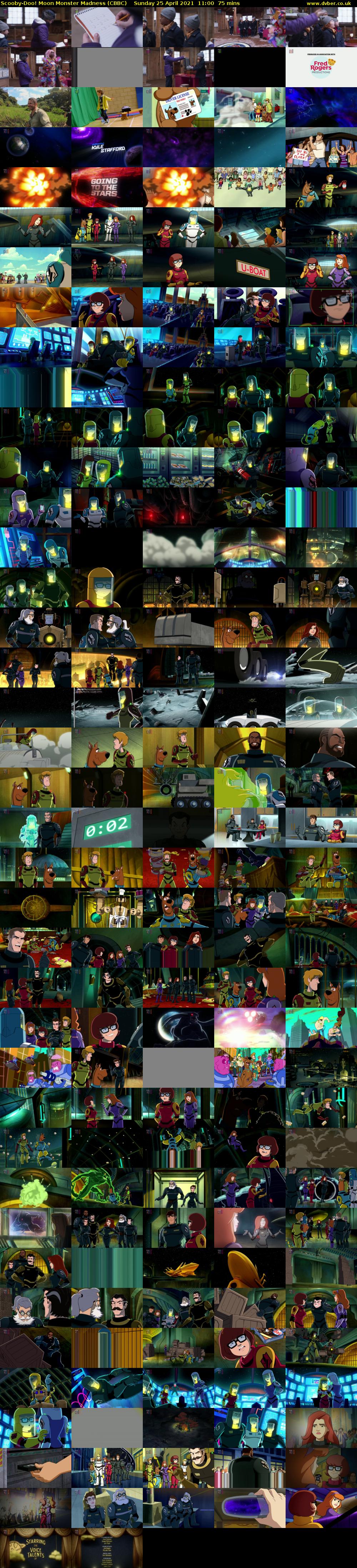 Scooby-Doo! Moon Monster Madness (CBBC) Sunday 25 April 2021 11:00 - 12:15