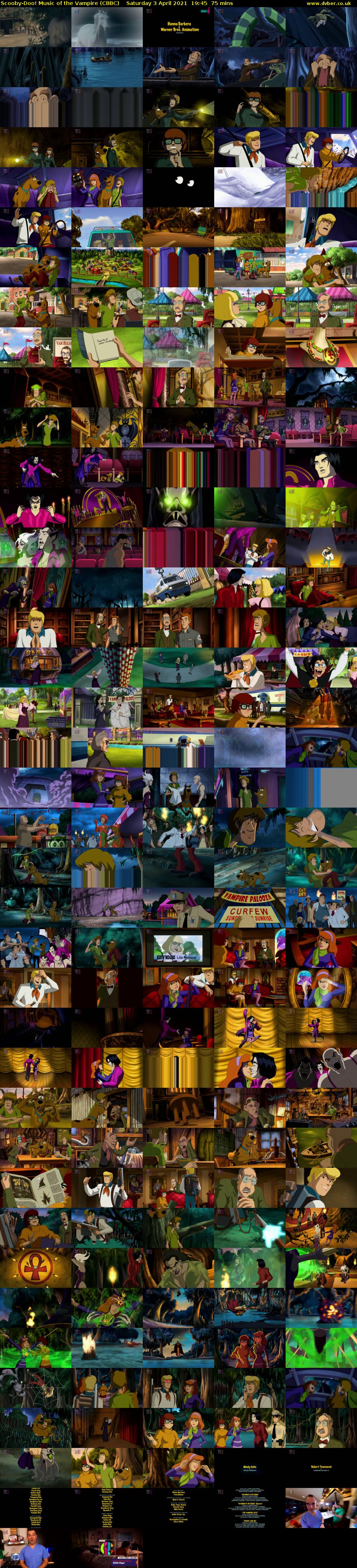 Scooby-Doo! Music of the Vampire (CBBC) Saturday 3 April 2021 19:45 - 21:00