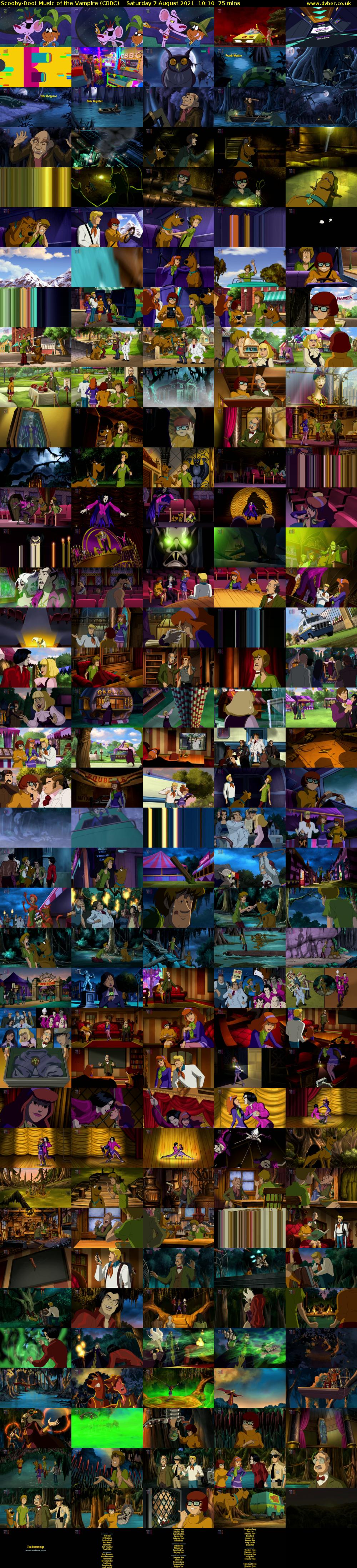 Scooby-Doo! Music of the Vampire (CBBC) Saturday 7 August 2021 10:10 - 11:25