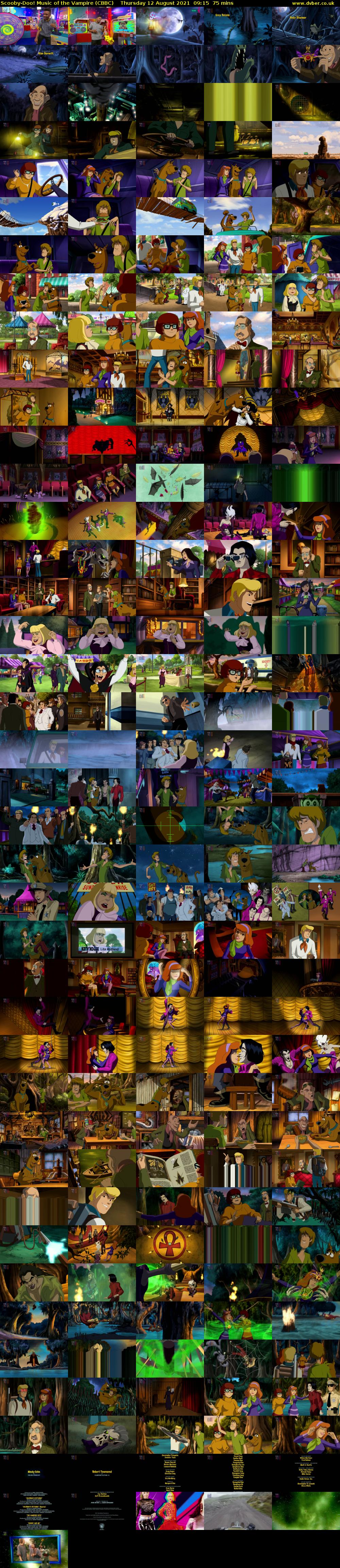 Scooby-Doo! Music of the Vampire (CBBC) Thursday 12 August 2021 09:15 - 10:30