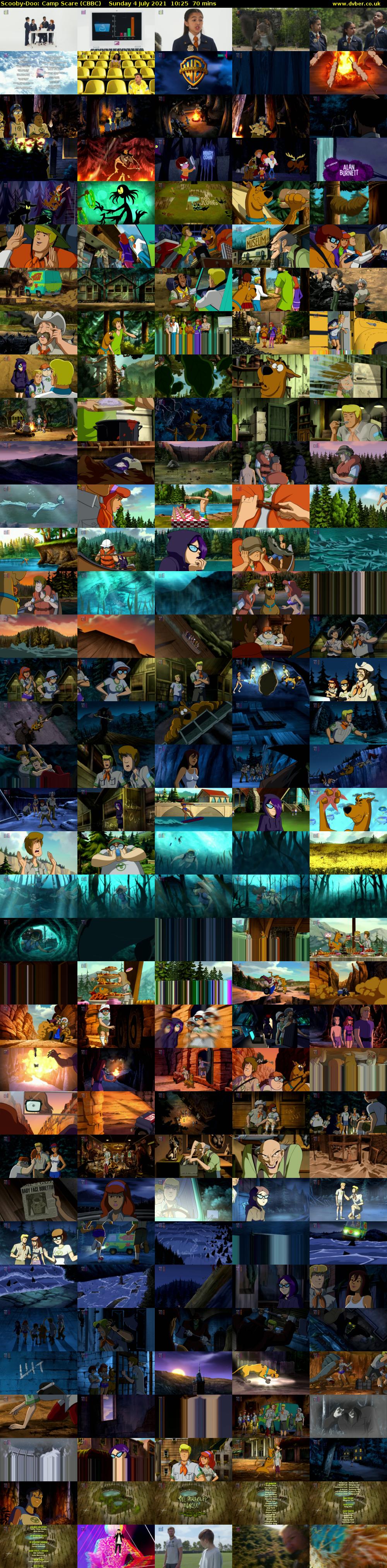 Scooby-Doo: Camp Scare (CBBC) Sunday 4 July 2021 10:25 - 11:35