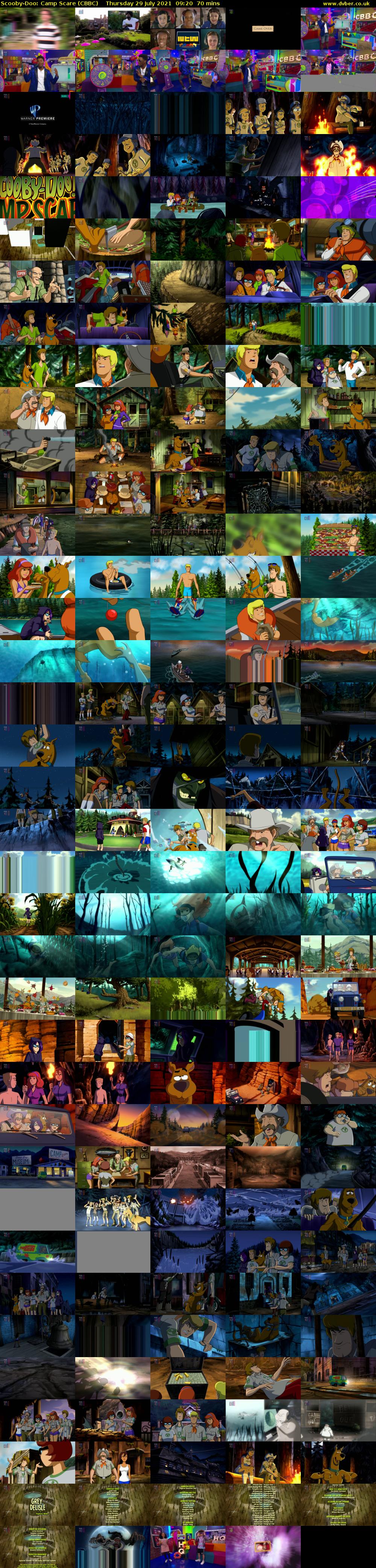 Scooby-Doo: Camp Scare (CBBC) Thursday 29 July 2021 09:20 - 10:30