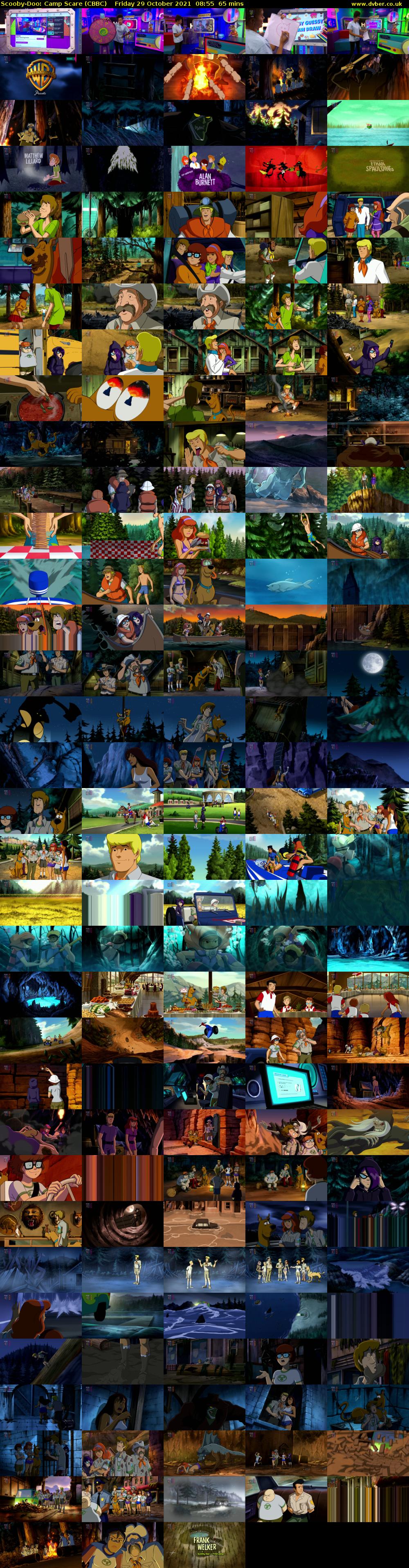 Scooby-Doo: Camp Scare (CBBC) Friday 29 October 2021 08:55 - 10:00