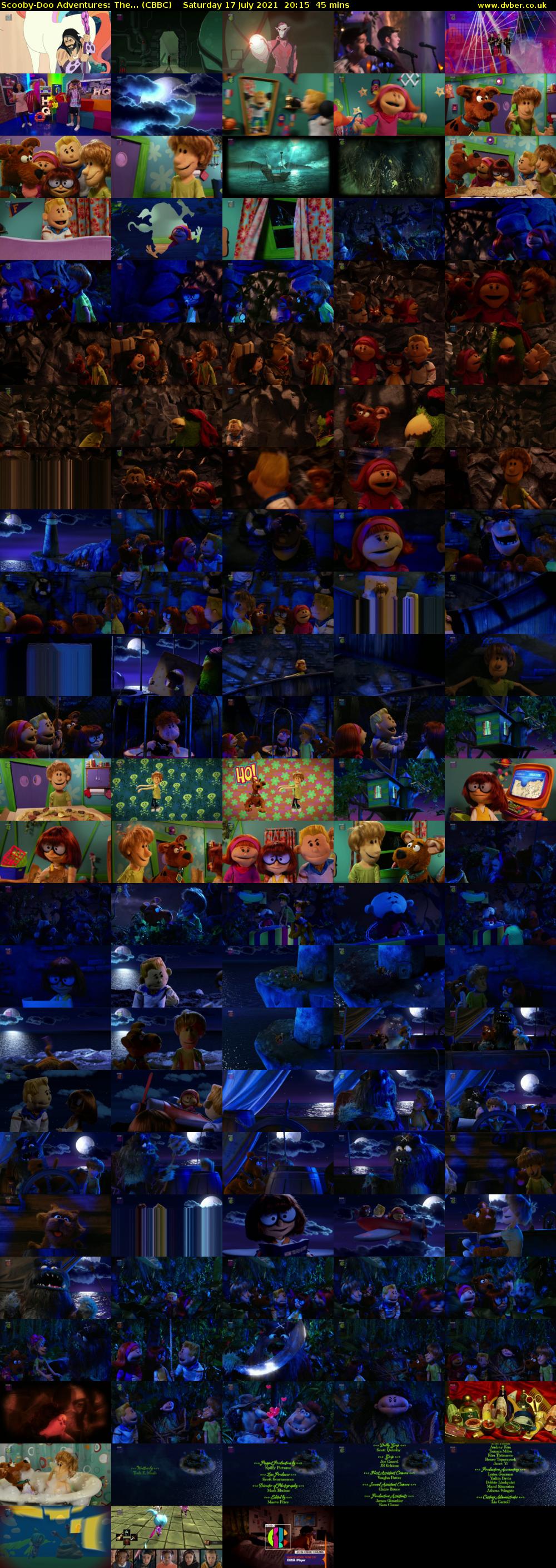 Scooby-Doo Adventures: The... (CBBC) Saturday 17 July 2021 20:15 - 21:00