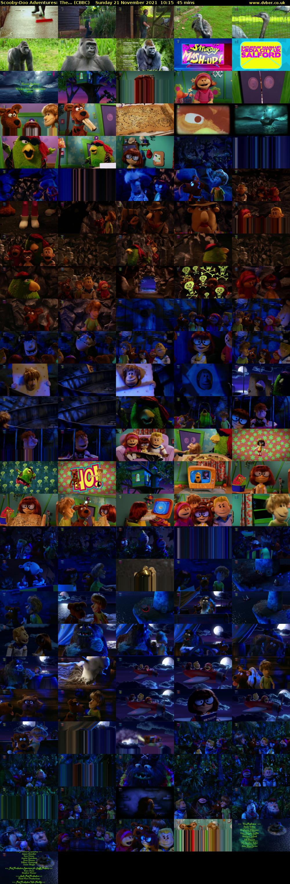 Scooby-Doo Adventures: The... (CBBC) Sunday 21 November 2021 10:15 - 11:00