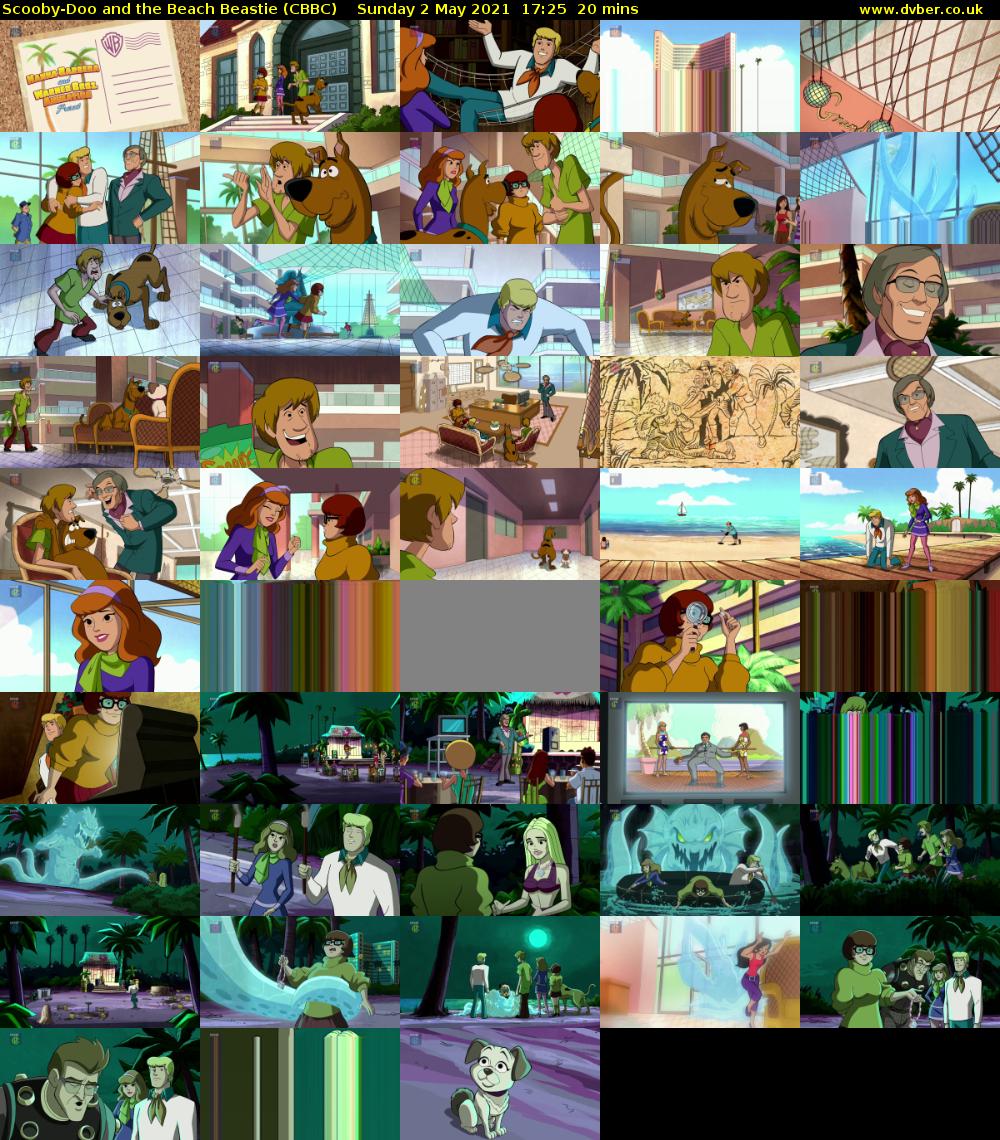Scooby-Doo and the Beach Beastie (CBBC) Sunday 2 May 2021 17:25 - 17:45