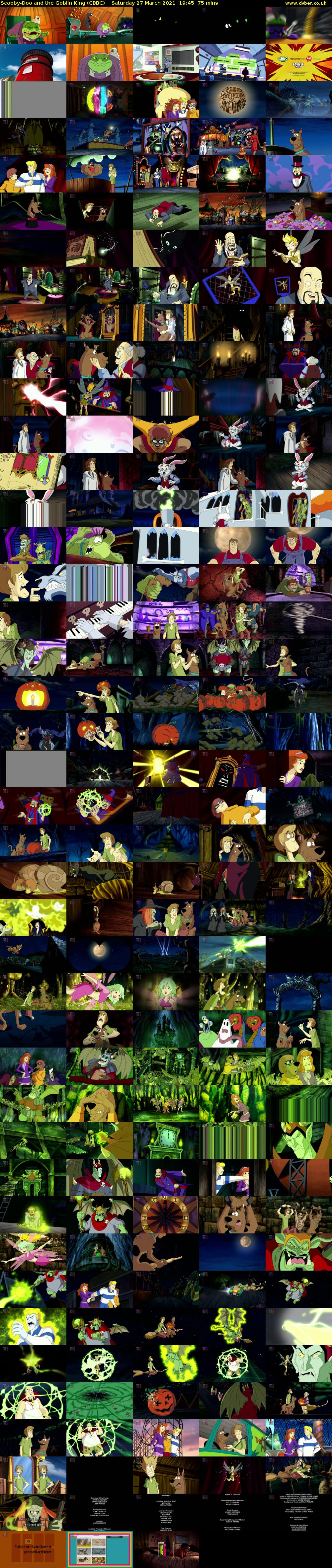 Scooby-Doo and the Goblin King (CBBC) Saturday 27 March 2021 19:45 - 21:00