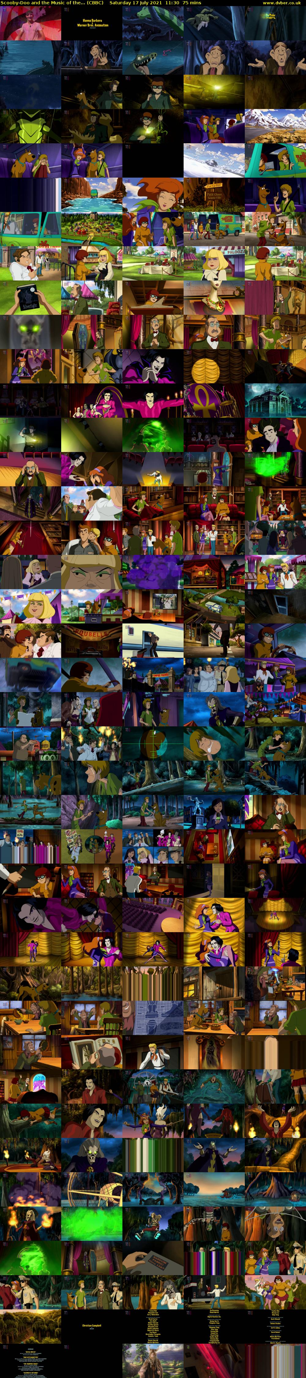 Scooby-Doo and the Music of the... (CBBC) Saturday 17 July 2021 11:30 - 12:45
