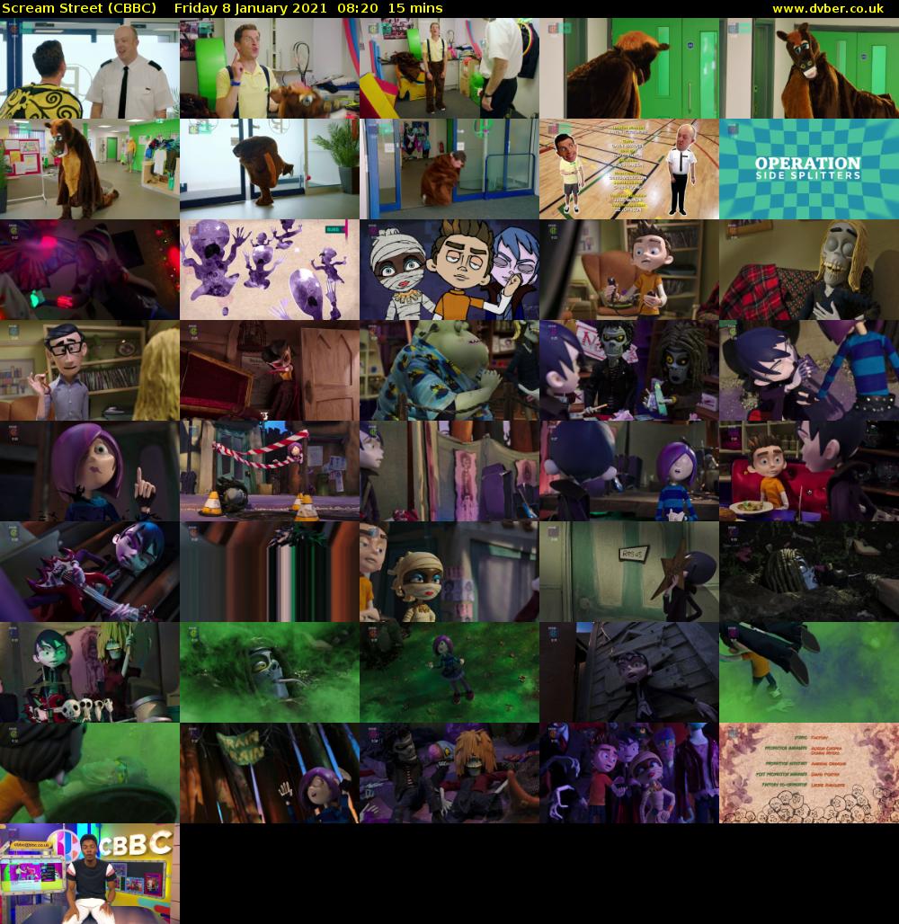 Scream Street (CBBC) Friday 8 January 2021 08:20 - 08:35