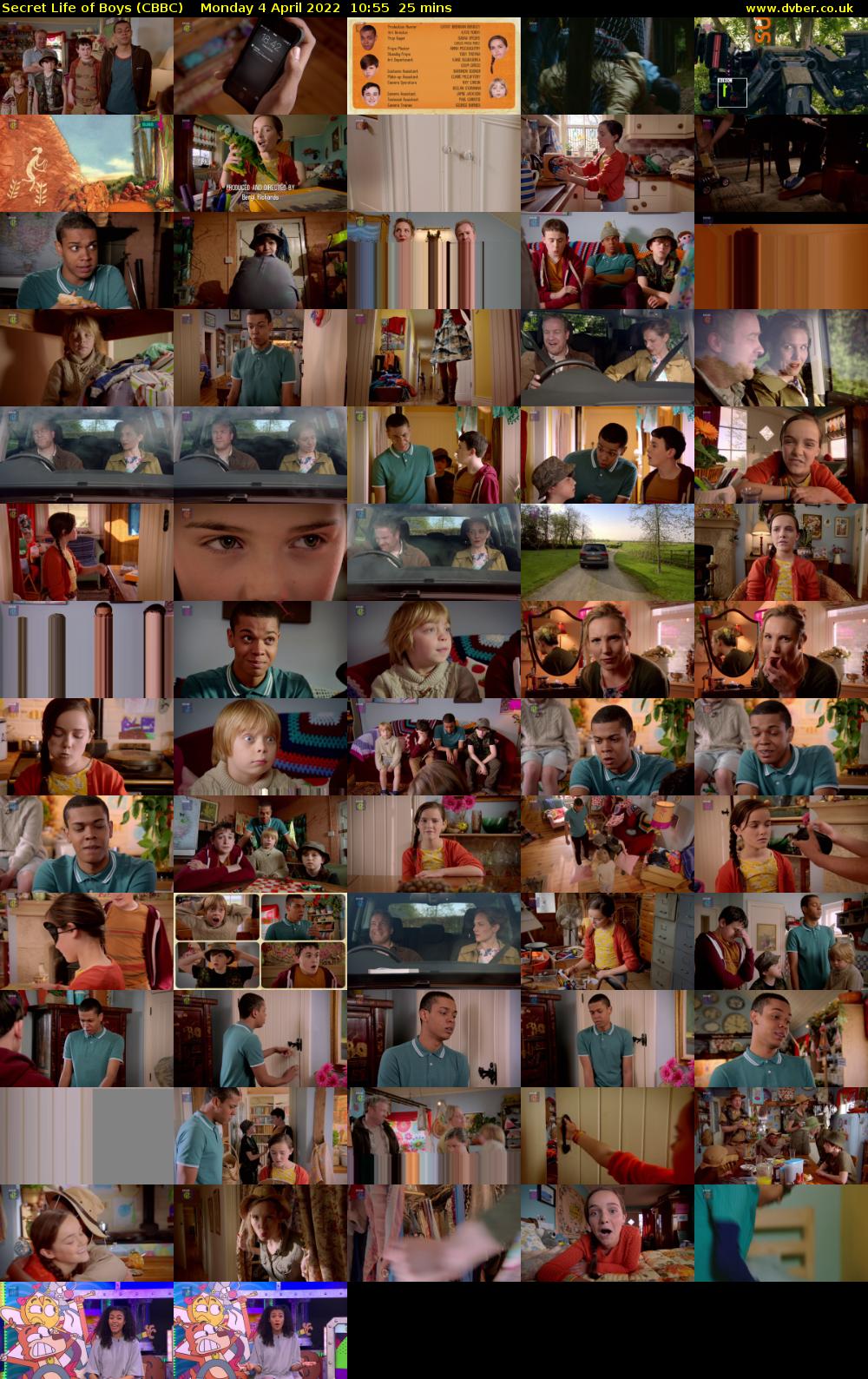 Secret Life of Boys (CBBC) Monday 4 April 2022 10:55 - 11:20
