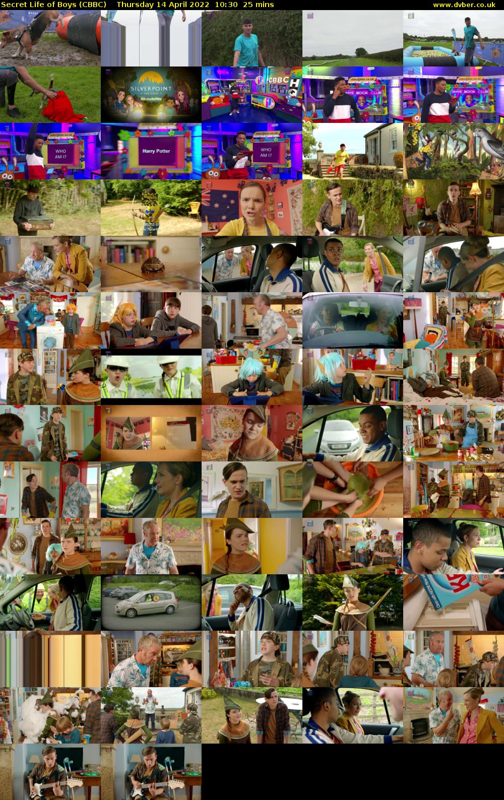 Secret Life of Boys (CBBC) Thursday 14 April 2022 10:30 - 10:55