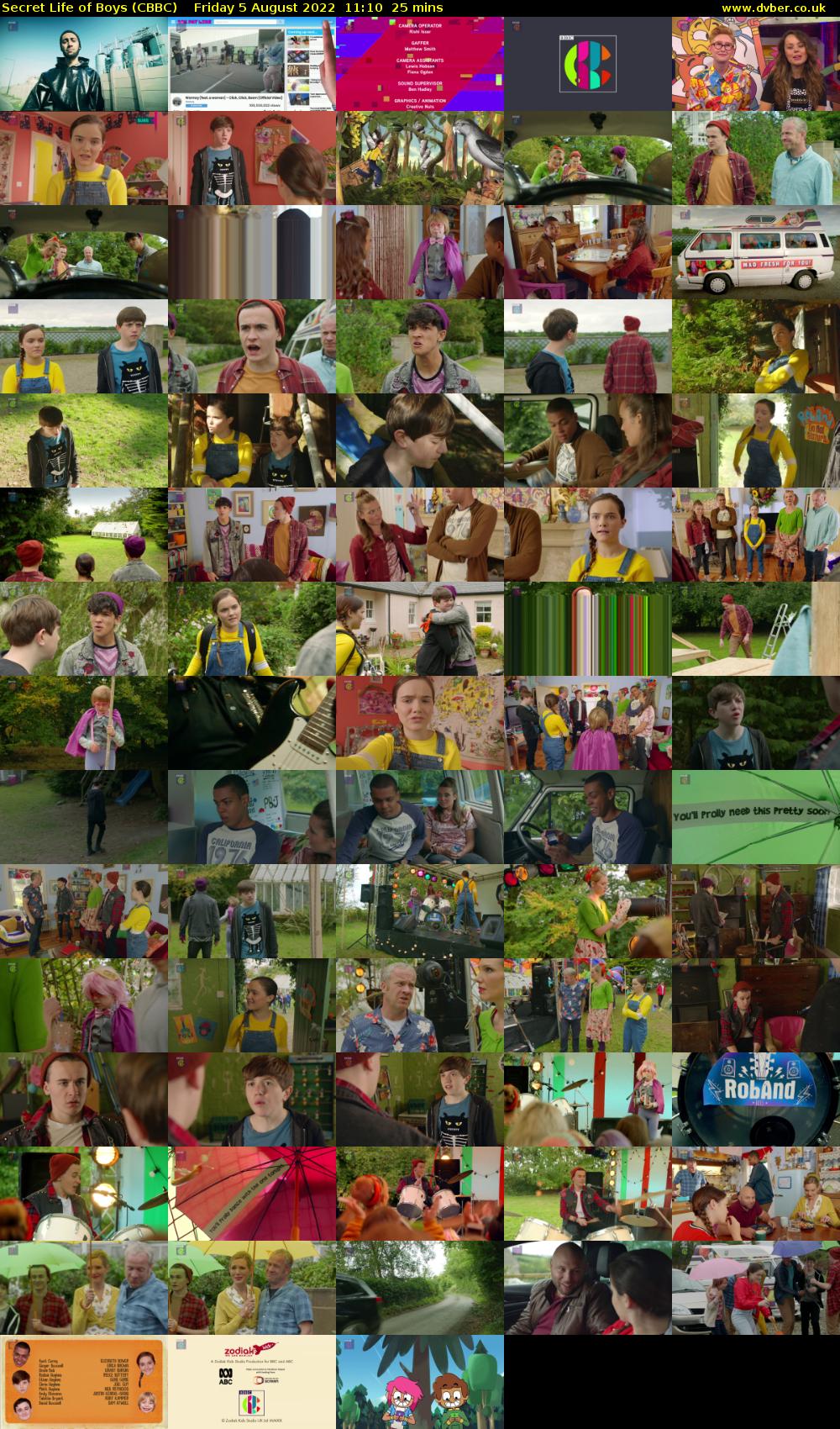 Secret Life of Boys (CBBC) Friday 5 August 2022 11:10 - 11:35