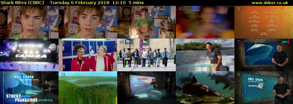 Shark Bites (CBBC) Tuesday 6 February 2018 12:10 - 12:15