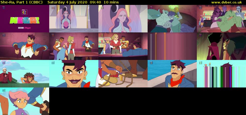 She-Ra, Part 1 (CBBC) Saturday 4 July 2020 09:40 - 09:50