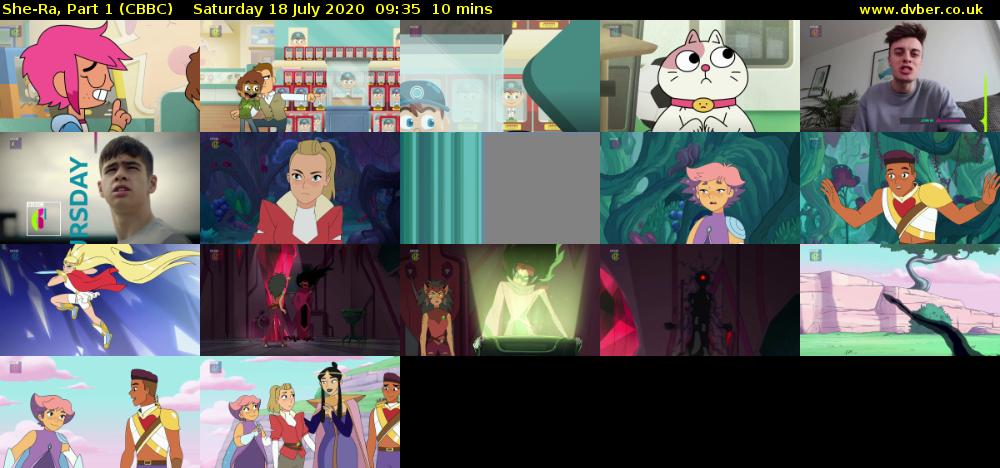 She-Ra, Part 1 (CBBC) Saturday 18 July 2020 09:35 - 09:45
