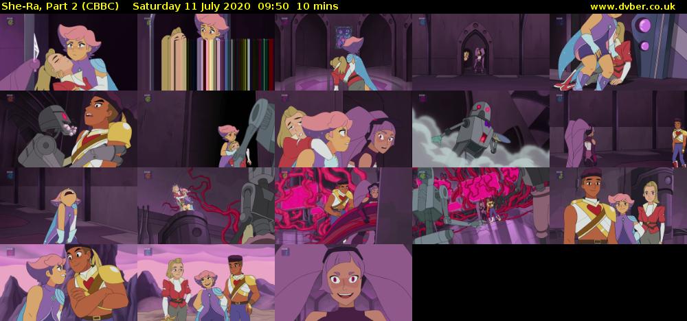 She-Ra, Part 2 (CBBC) Saturday 11 July 2020 09:50 - 10:00