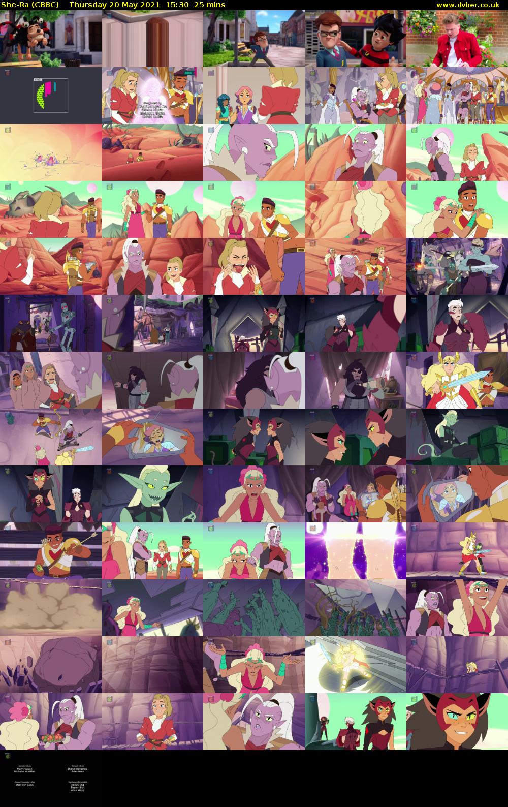 She-Ra (CBBC) Thursday 20 May 2021 15:30 - 15:55