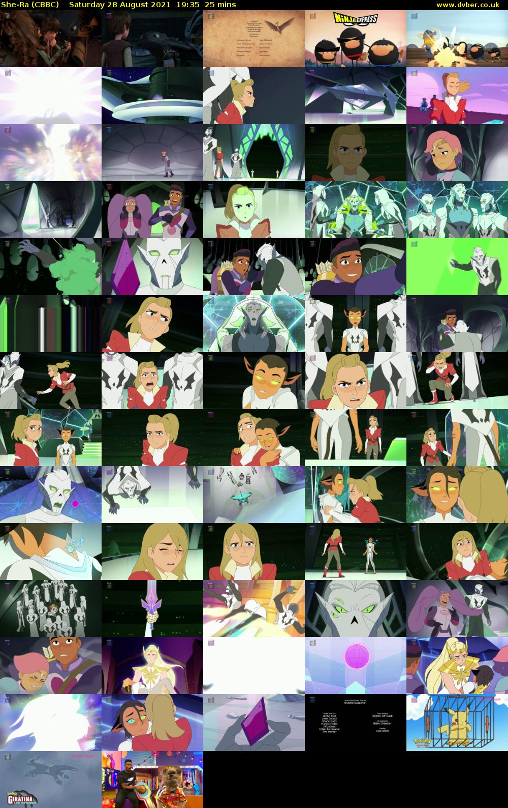 She-Ra (CBBC) Saturday 28 August 2021 19:35 - 20:00