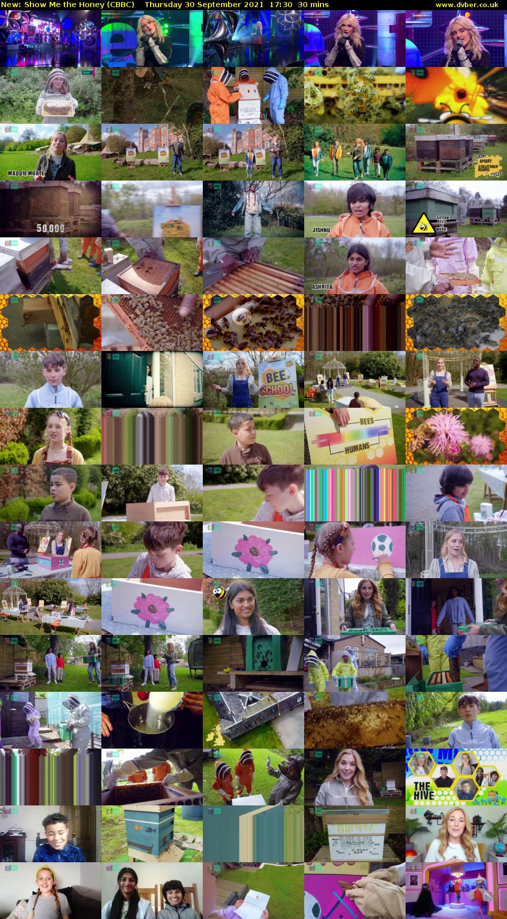 Show Me the Honey (CBBC) Thursday 30 September 2021 17:30 - 18:00