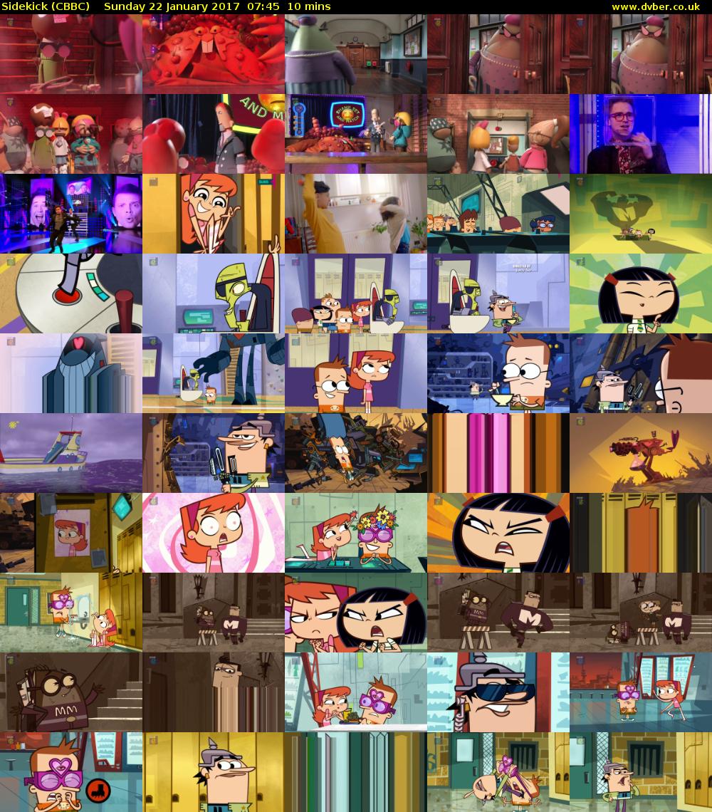 Sidekick (CBBC) Sunday 22 January 2017 07:45 - 07:55