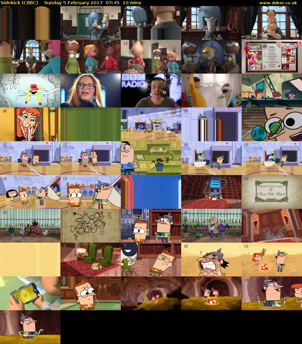 Sidekick (CBBC) Sunday 5 February 2017 07:45 - 07:55