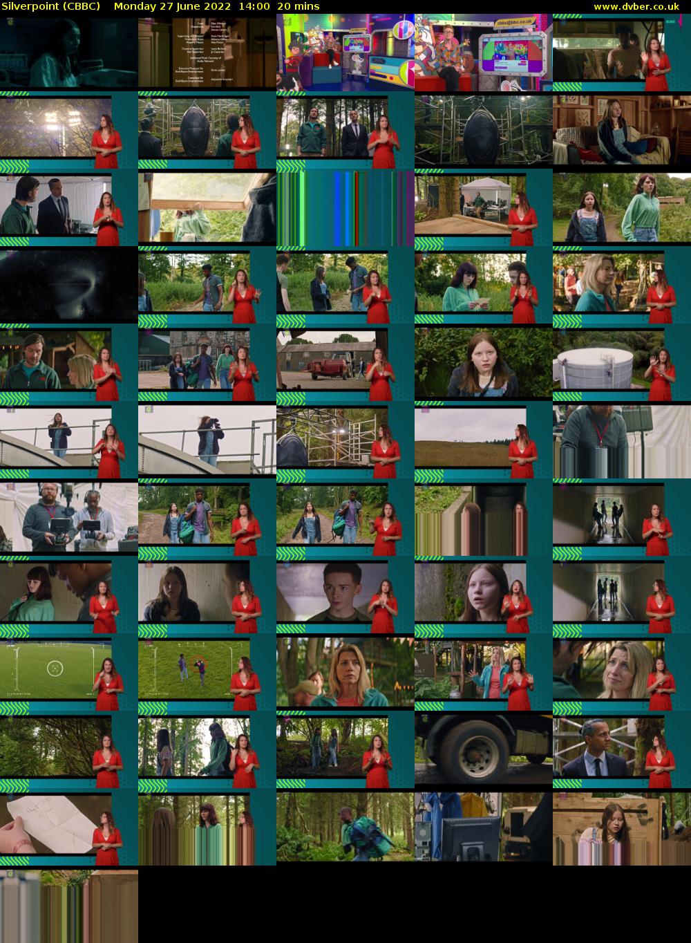 Silverpoint (CBBC) Monday 27 June 2022 14:00 - 14:20