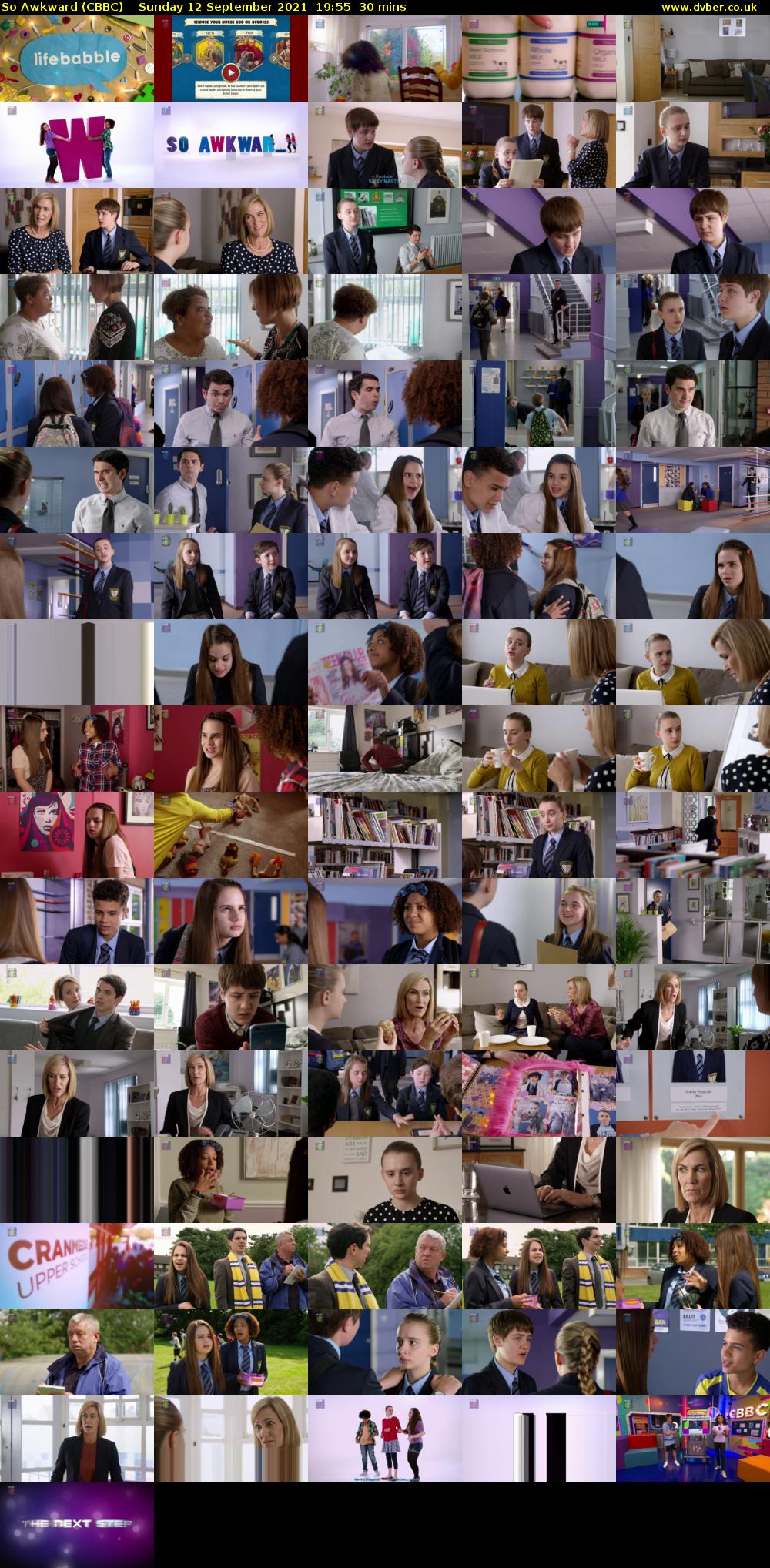 So Awkward (CBBC) Sunday 12 September 2021 19:55 - 20:25