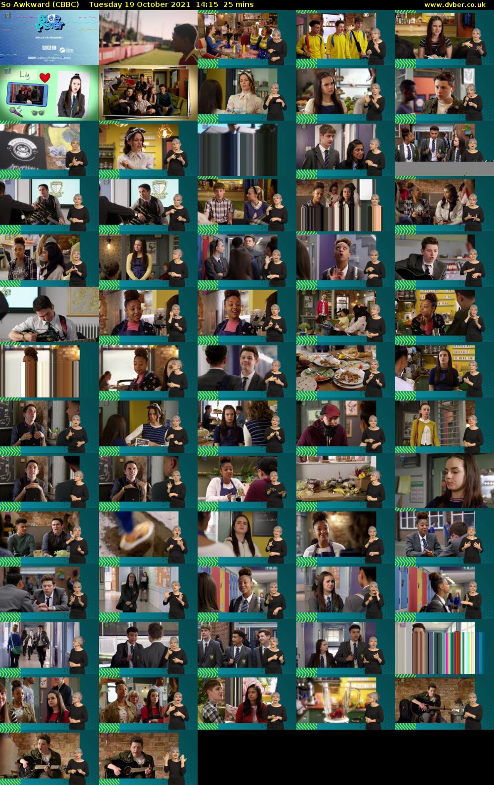 So Awkward (CBBC) Tuesday 19 October 2021 14:15 - 14:40