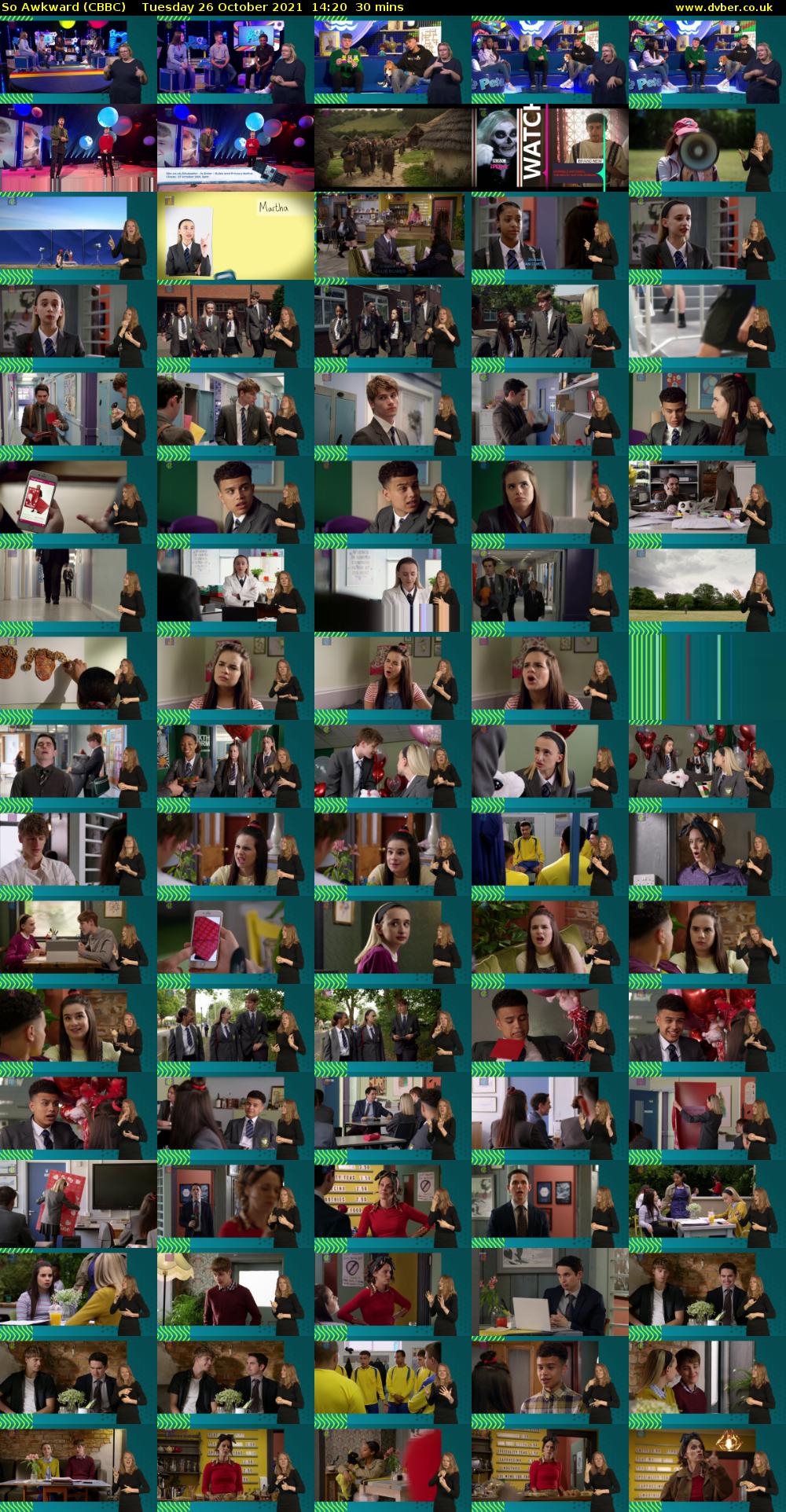 So Awkward (CBBC) Tuesday 26 October 2021 14:20 - 14:50