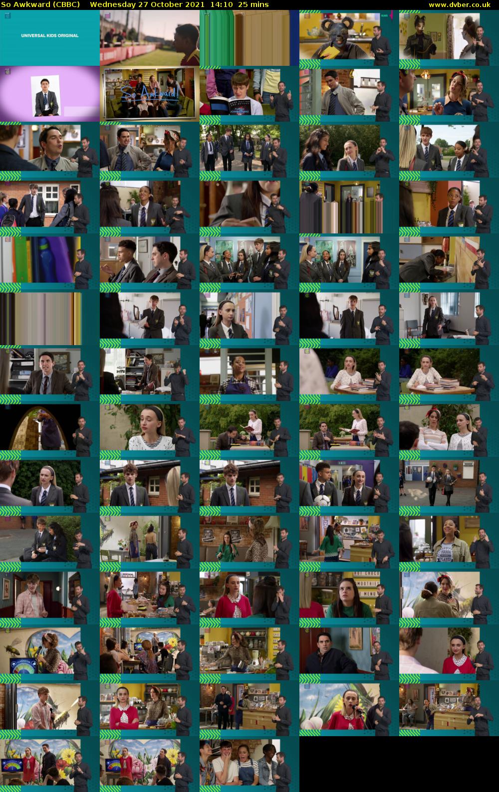 So Awkward (CBBC) Wednesday 27 October 2021 14:10 - 14:35