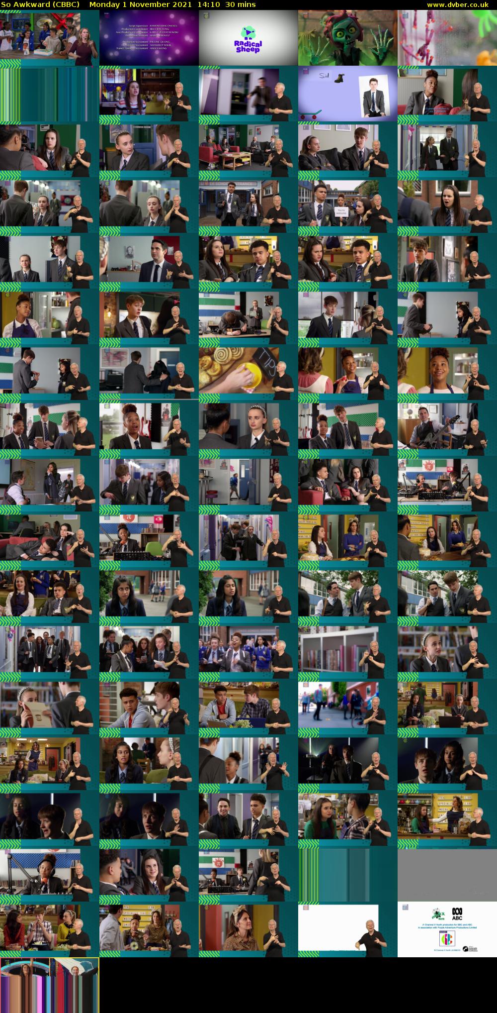 So Awkward (CBBC) Monday 1 November 2021 14:10 - 14:40