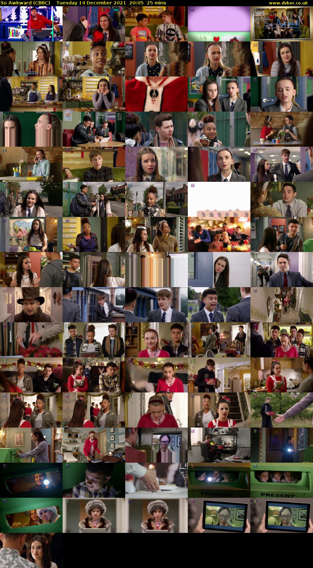 So Awkward (CBBC) Tuesday 14 December 2021 20:05 - 20:30