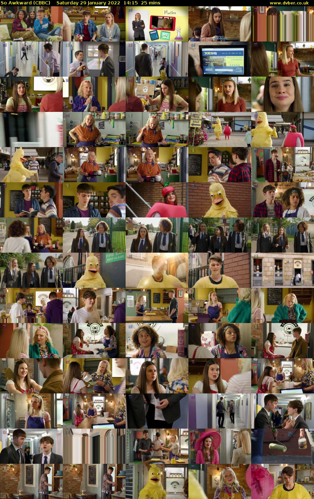 So Awkward (CBBC) Saturday 29 January 2022 14:15 - 14:40
