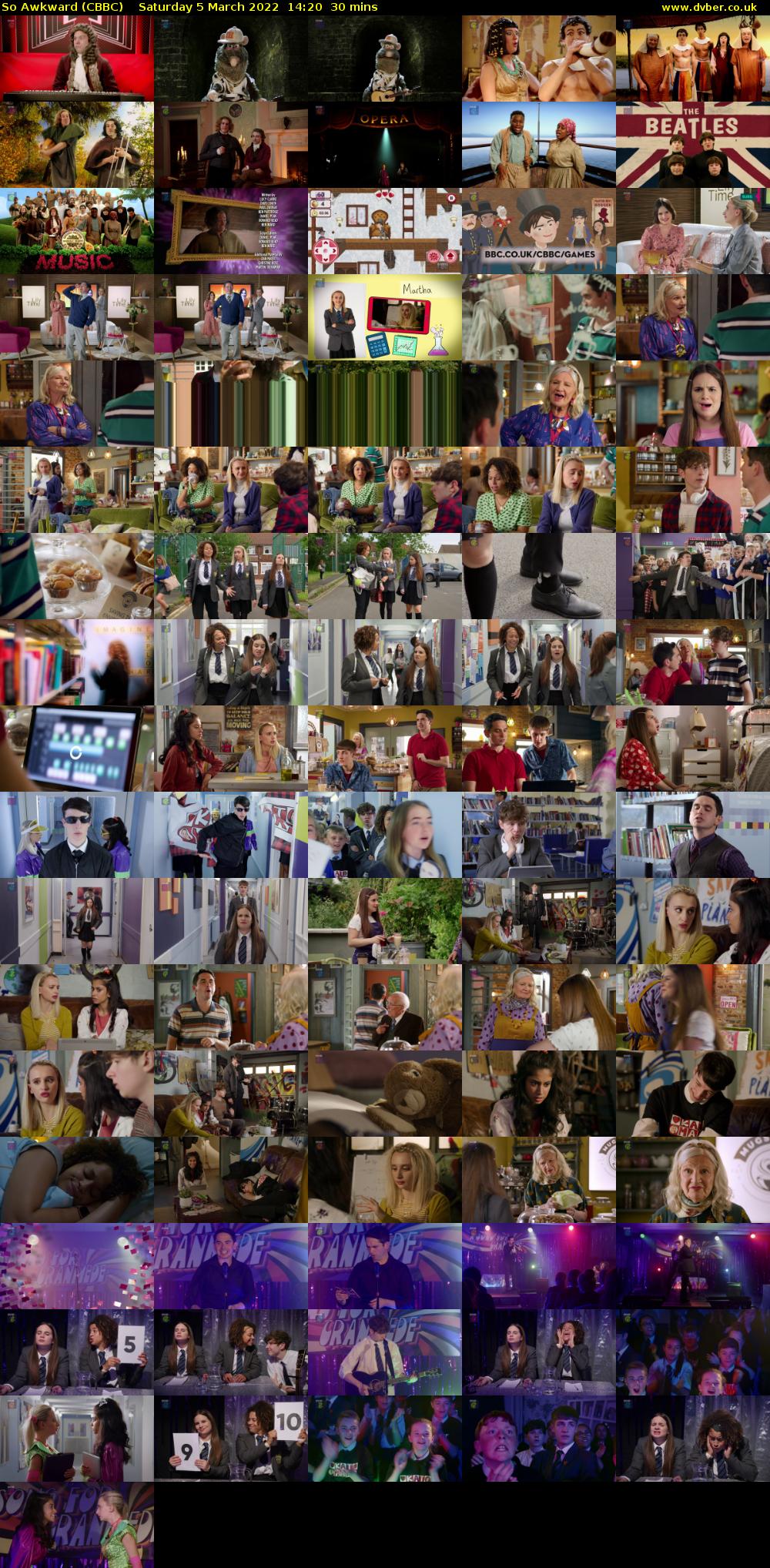 So Awkward (CBBC) Saturday 5 March 2022 14:20 - 14:50
