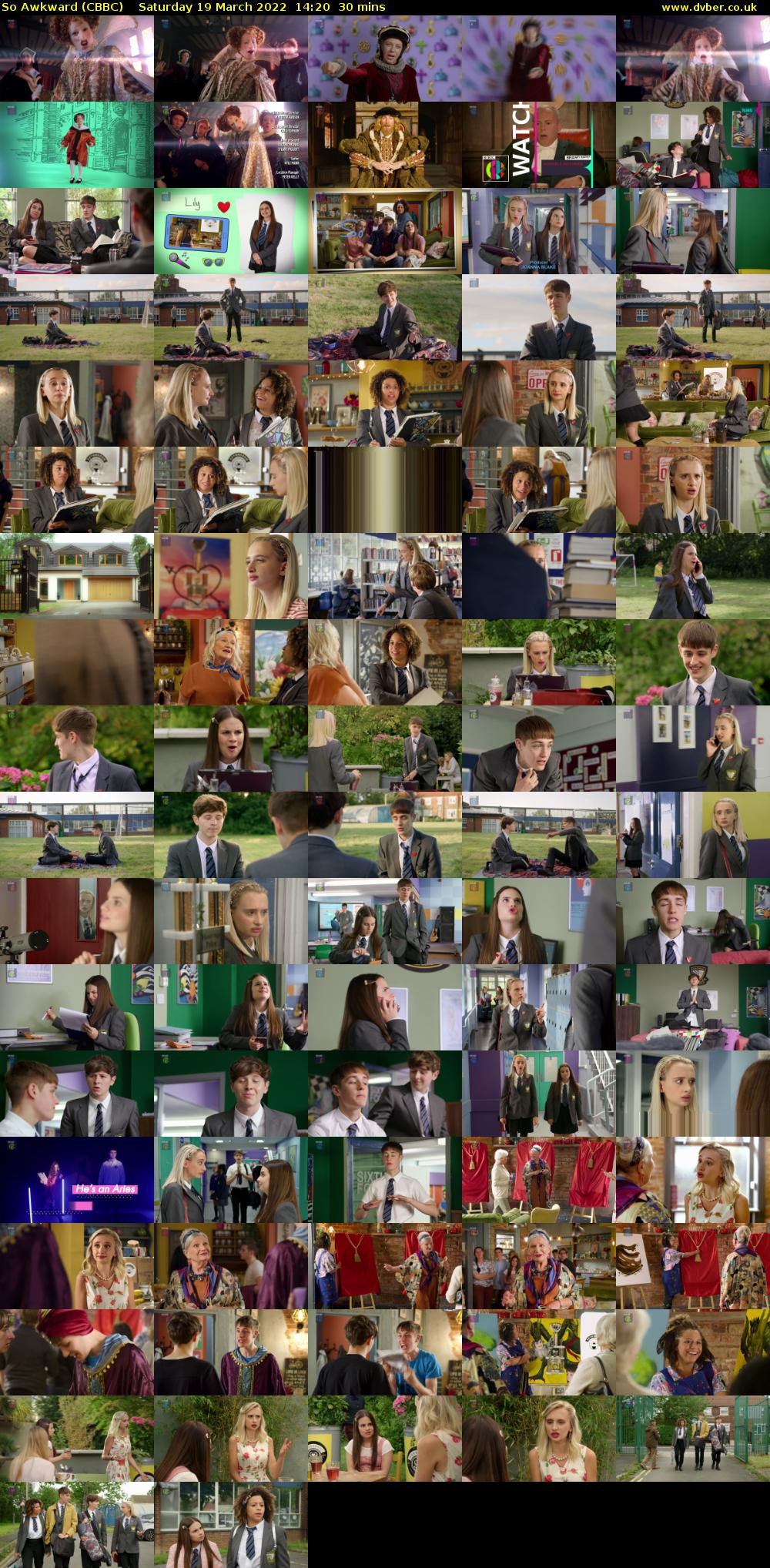 So Awkward (CBBC) Saturday 19 March 2022 14:20 - 14:50