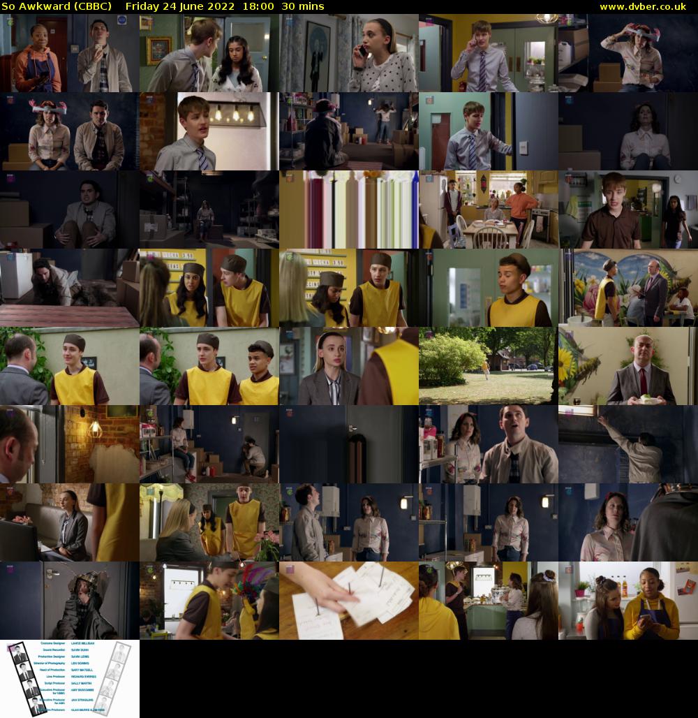 So Awkward (CBBC) Friday 24 June 2022 18:00 - 18:30
