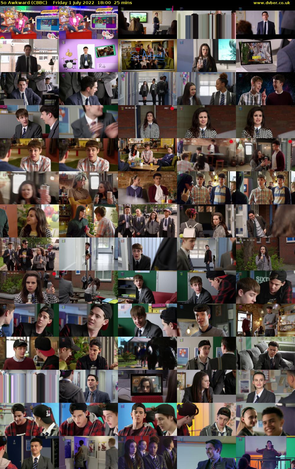 So Awkward (CBBC) Friday 1 July 2022 18:00 - 18:25
