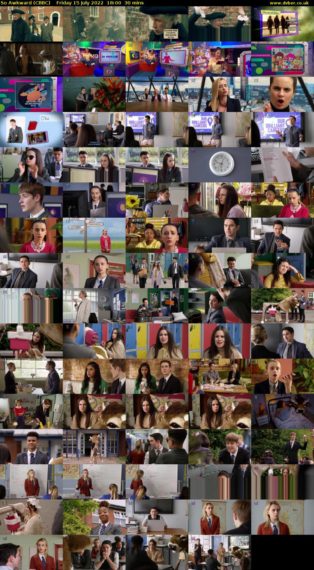 So Awkward (CBBC) Friday 15 July 2022 18:00 - 18:30